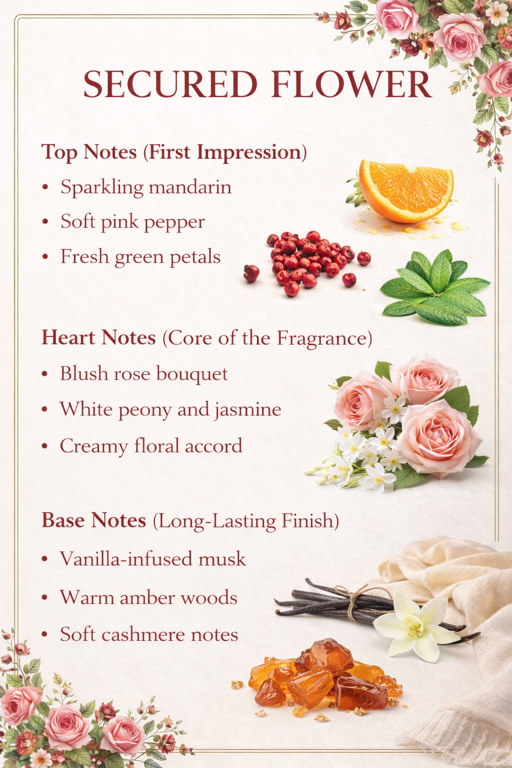 D&Chaitu – Secured Flower (Eau de Parfum, 50 ml)