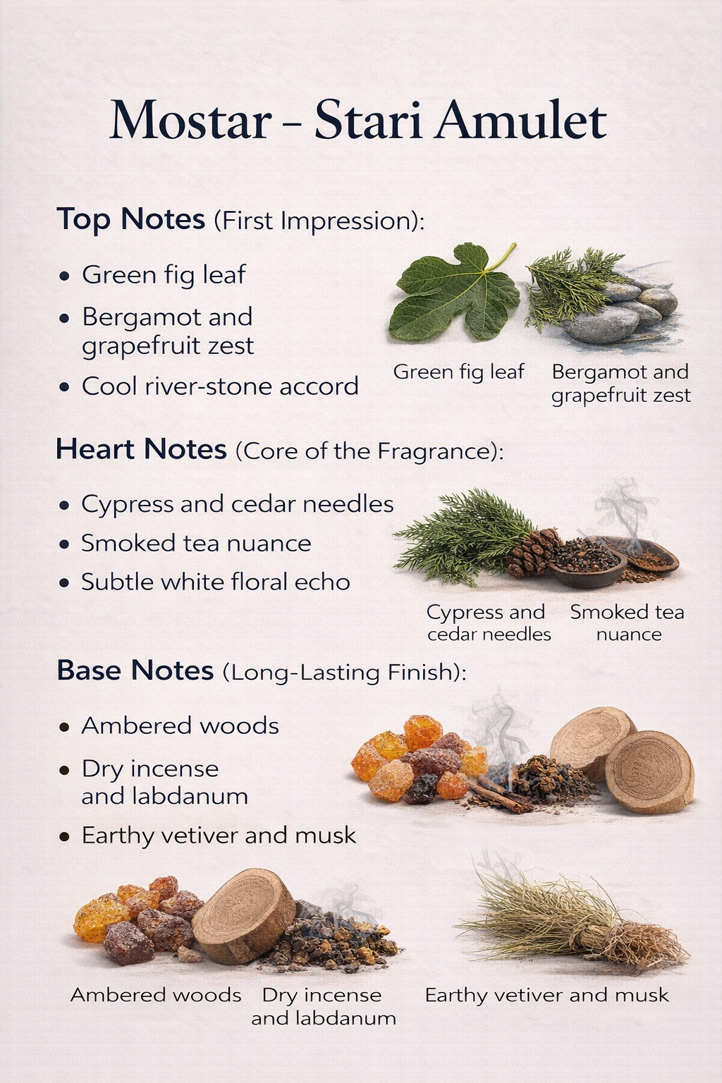 D&Chaitu – Mostar Stari Amulet  (Extrait de Parfum, 100 ml)
